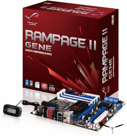 ASUS Rampage II GENE     mATX   Intel Core i7