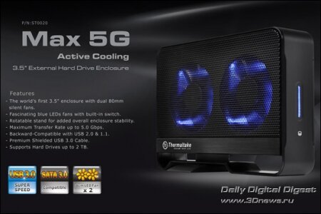  HDD- Thermaltake Max 5G   