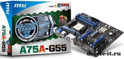 MSI A75A-G55  Click BIOS   AMD Llano 