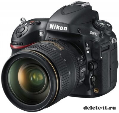 Nikon D800:  