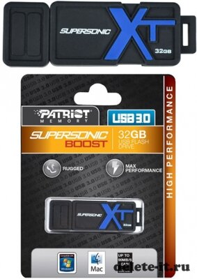 CeBIT 2012:  Patriot Supersonic Boost XT  USB 3.0