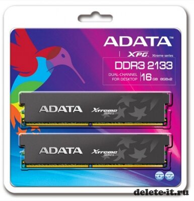 Наборы памяти ADATA XPG Xtreme Series DDR3-2133X