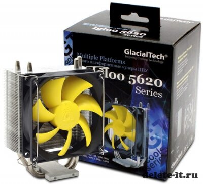 GlacialTech Igloo 5620 - кулер для процессора с низким уровнем шума