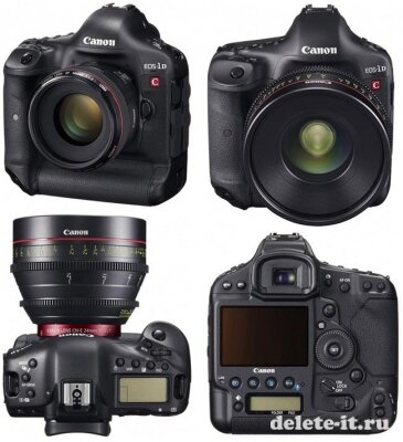 Canon EOS-1D C - запись видео с разрешением 4096 x 2160