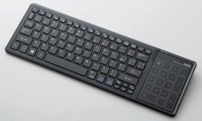 Новая сенсорная беспроводная клавиатура от Elecom